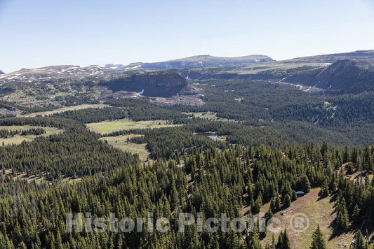 Photograph - Aerial Views of What Coloradans Call The Flat Tops, a Range of The Rocky Mountains 7