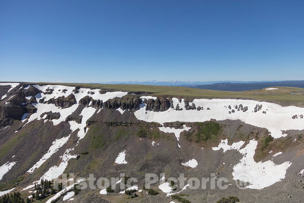 Photograph - Aerial Views of What Coloradans Call The Flat Tops, a Range of The Rocky Mountains 8