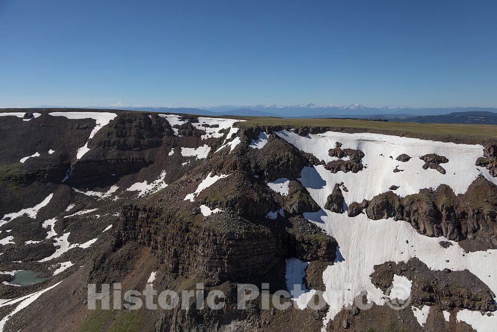 Photograph - Aerial Views of What Coloradans Call The Flat Tops, a Range of The Rocky Mountains 9