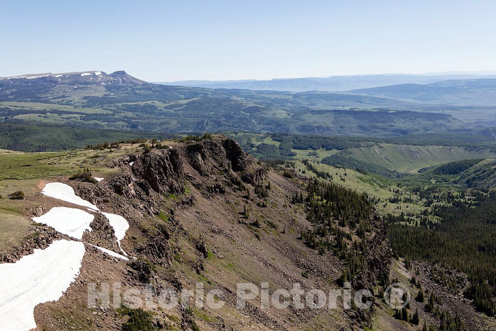 Photograph - Aerial Views of What Coloradans Call The Flat Tops, a Range of The Rocky Mountains (only Some of Whose Tops are Somewhat Flat) 2