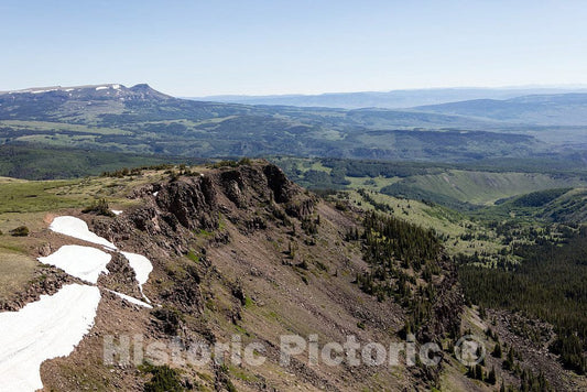 Photograph - Aerial Views of What Coloradans Call The Flat Tops, a Range of The Rocky Mountains (only Some of Whose Tops are Somewhat Flat) 2