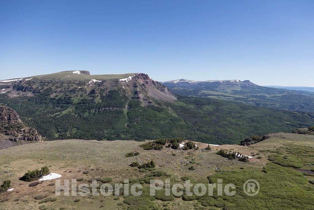 Photograph - Aerial Views of What Coloradans Call The Flat Tops, a Range of The Rocky Mountains (only Some of Whose Tops are Somewhat Flat) 3