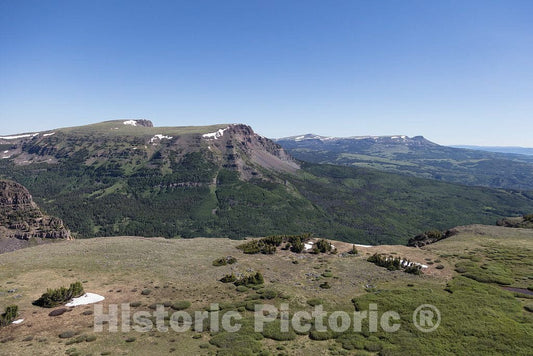 Photograph - Aerial Views of What Coloradans Call The Flat Tops, a Range of The Rocky Mountains (only Some of Whose Tops are Somewhat Flat) 3