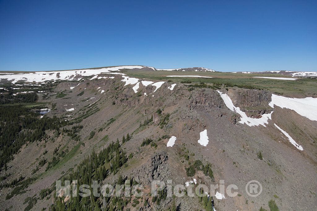 Photograph - Aerial Views of What Coloradans Call The Flat Tops, a Range of The Rocky Mountains (only Some of Whose Tops are Somewhat Flat) 4