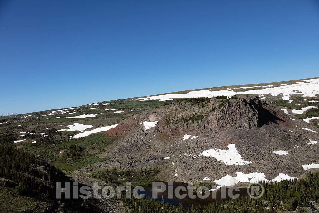 Photograph - Aerial Views of What Coloradans Call The Flat Tops, a Range of The Rocky Mountains (only Some of Whose Tops are Somewhat Flat) 6