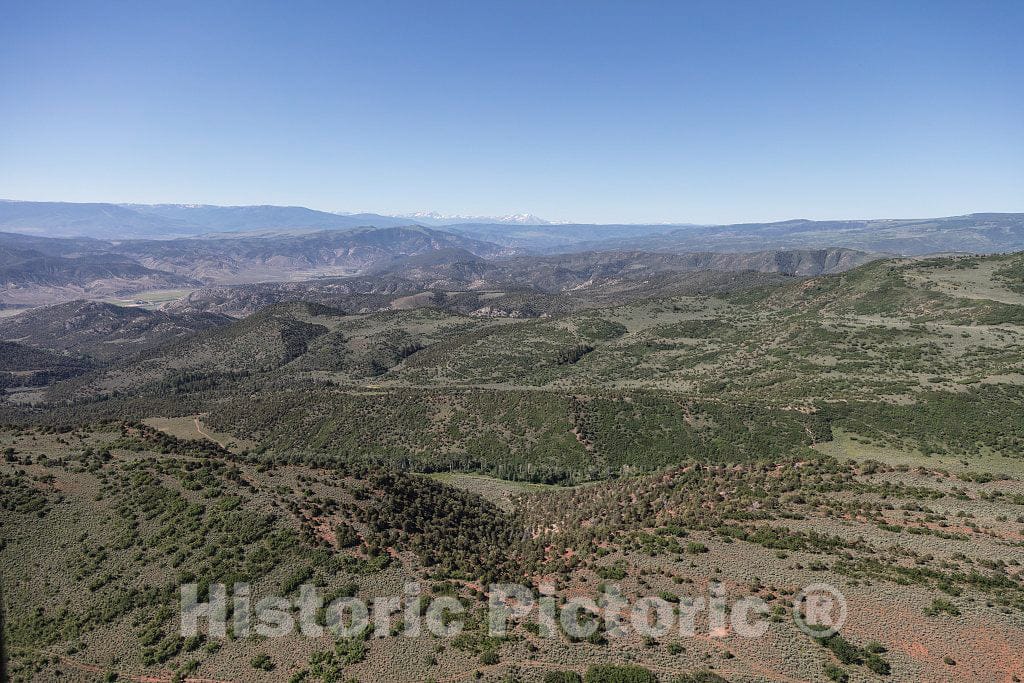 Photograph - Aerial Views of What Coloradans Call The Flat Tops, a Range of The Rocky Mountains (only Some of Whose Tops are Somewhat Flat) 17