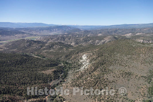 Photograph - Aerial views of what Coloradans call the"Flat Tops," a range of the Rocky Mountains (only some of whose tops are somewhat flat) 18