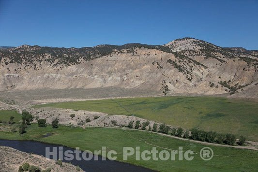 Photo- Rugged Terrain west of Eagle, Colorado, Heading Toward The Even More Rugged Flat Tops Wilderness Area 9 Fine Art Photo Reproduction