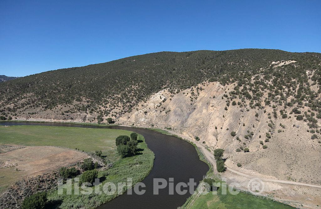Photo- Rugged Terrain west of Eagle, Colorado, Heading Toward The Even More Rugged Flat Tops Wilderness Area 11 Fine Art Photo Reproduction