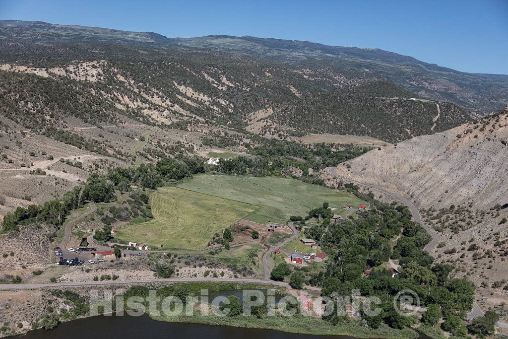 Photo- Rugged Terrain west of Eagle, Colorado, Heading Toward The Even More Rugged Flat Tops Wilderness Area 13 Fine Art Photo Reproduction