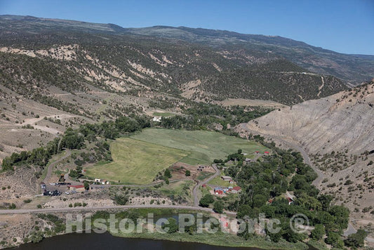 Photo- Rugged Terrain west of Eagle, Colorado, Heading Toward The Even More Rugged Flat Tops Wilderness Area 13 Fine Art Photo Reproduction