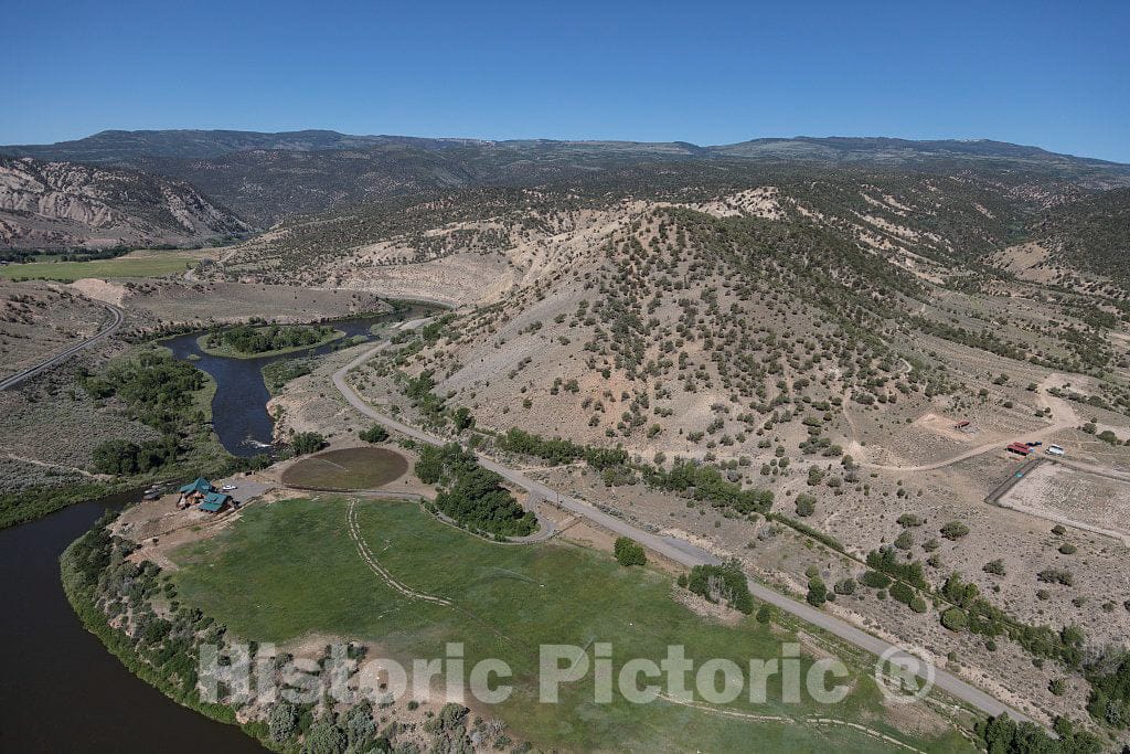 Photo- Rugged Terrain west of Eagle, Colorado, Heading Toward The Even More Rugged Flat Tops Wilderness Area 14 Fine Art Photo Reproduction