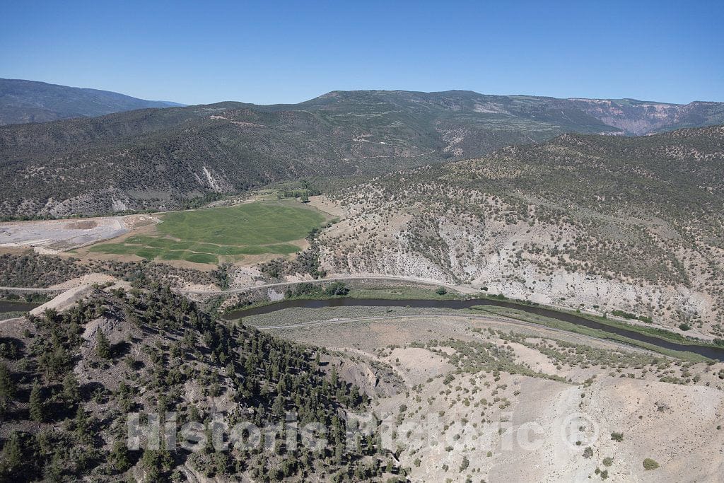 Photo- Rugged Terrain west of Eagle, Colorado, Heading Toward The Even More Rugged Flat Tops Wilderness Area 4 Fine Art Photo Reproduction