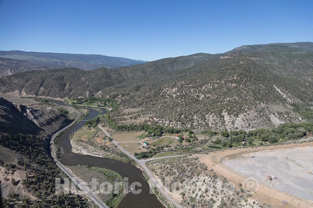 Photo- Rugged Terrain west of Eagle, Colorado, Heading Toward The Even More Rugged Flat Tops Wilderness Area 5 Fine Art Photo Reproduction