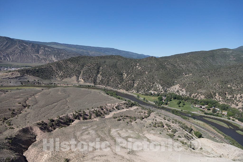 Photo- Rugged Terrain west of Eagle, Colorado, Heading Toward The Even More Rugged Flat Tops Wilderness Area 6 Fine Art Photo Reproduction