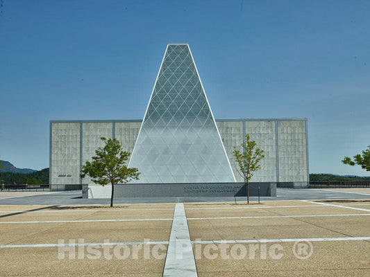 Photo - The United States Air Force Academy's Center for Character and Leadership Development in Colorado Springs, Colorado- Fine Art Photo Reporduction