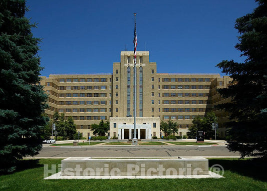 Photo - Building 500, an Iconic Symbol of The University of Colorado Anschutz Medical Center Campus in Aurora, Colorado- Fine Art Photo Reporduction