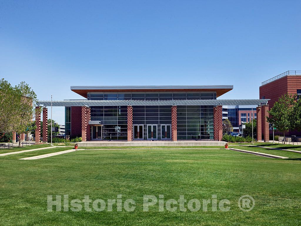 Photo - The Fulginiti Pavilion for Bioethics and Humanities at The University of Colorado Anschutz Medical Center Campus in Aurora, Colorado- Fine Art Photo Reporduction
