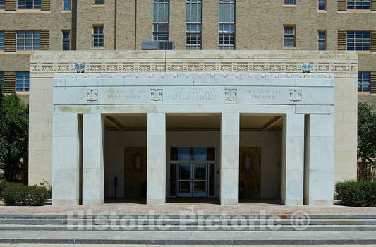 Photo - The Main Entrance to The Iconic Building 500, The Main Administration Building at The University of Colorado Anschutz Medical Center Campus in Aurora, Colorado