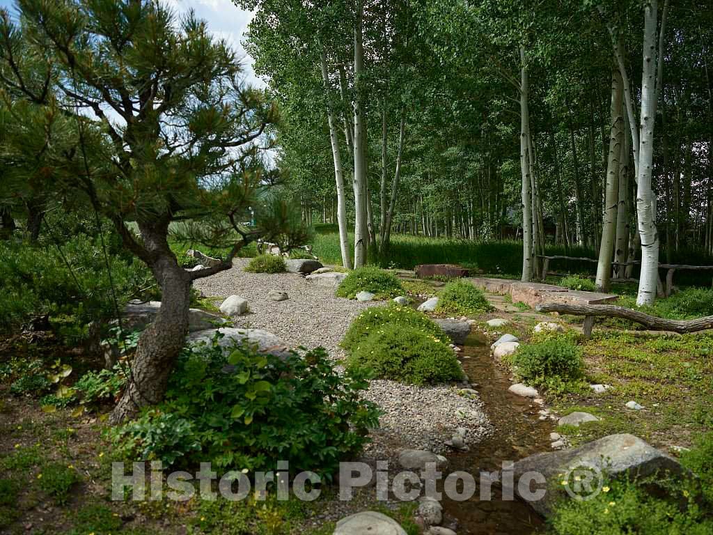 Photo - Tranquil Setting at The Aspen Institute, a nonprofit Conference Center in The Old Mining Town of Aspen, Now a Popular Arts and Skiing Destination