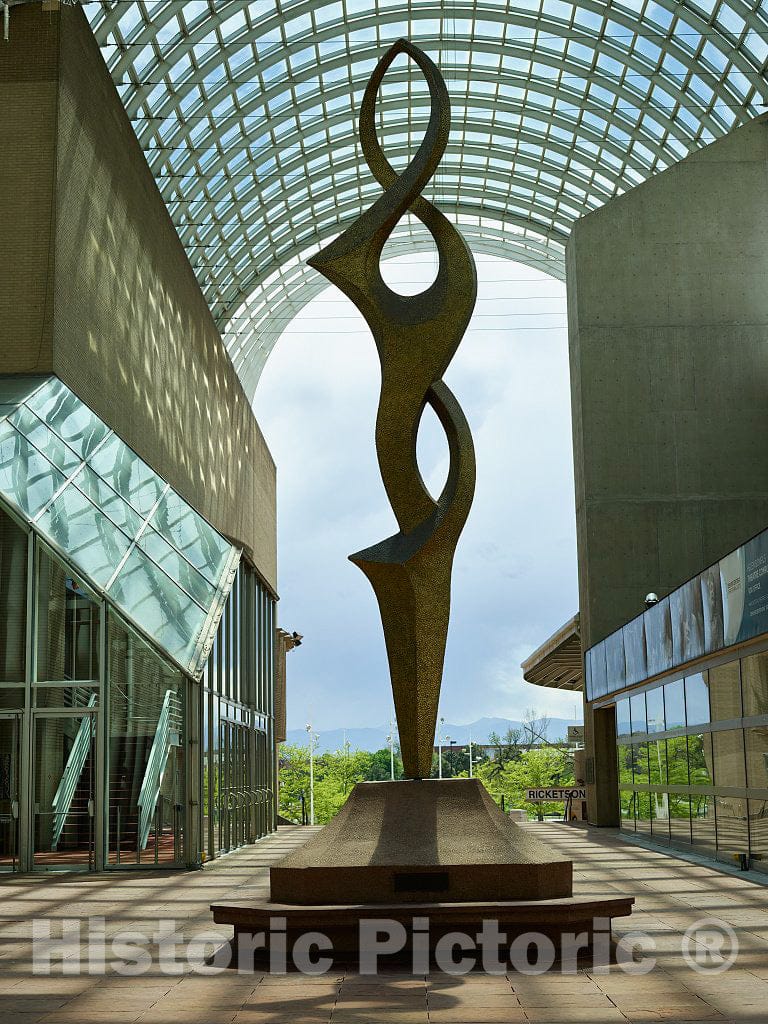 Photo- Sculpture in The Arcade That Connects Several venues at The Center for The Performing Arts in Downtown Denver, Colorado 3 Fine Art Photo Reproduction