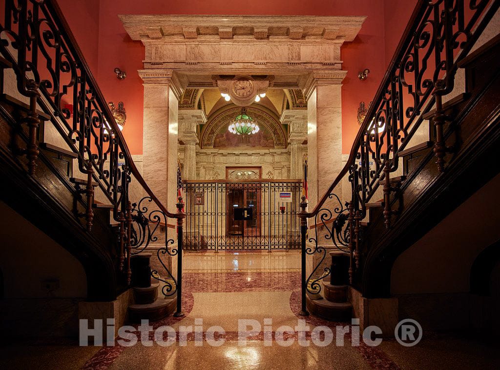 Photo - There's surprising beauty inside the Denver Mint in Denver, Colorado. Heavy security is not a surprise- Fine Art Photo Reporduction