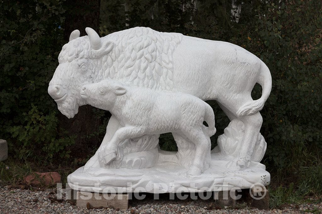 Photo- Art Carved from Marble in The Town of Marble, Below The Quarry in Gunnison County, Colorado, Where The town's Namesake Mineral has Long Been mined 2 Fine Art Photo