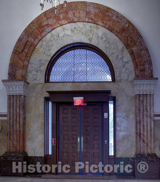 Photo - Door. The Old Post Office and Clock Tower, Washington, D.C.- Fine Art Photo Reporduction