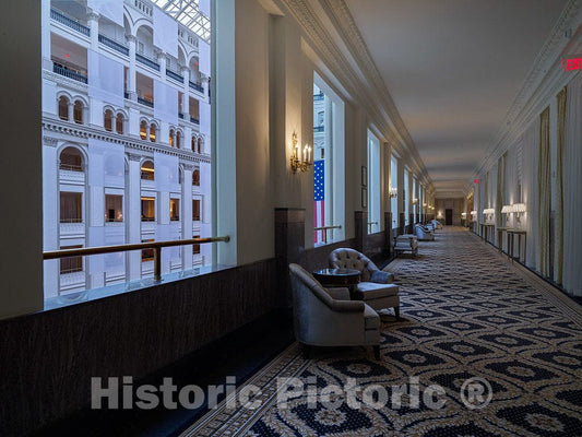 Photo- Hallway. The Old Post Office and Clock Tower, Washington, D.C. 2 Fine Art Photo Reproduction
