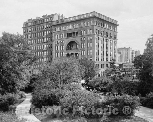 Historic Black & White Photo - New York City, New York - New York Athletic Club, c1901 -