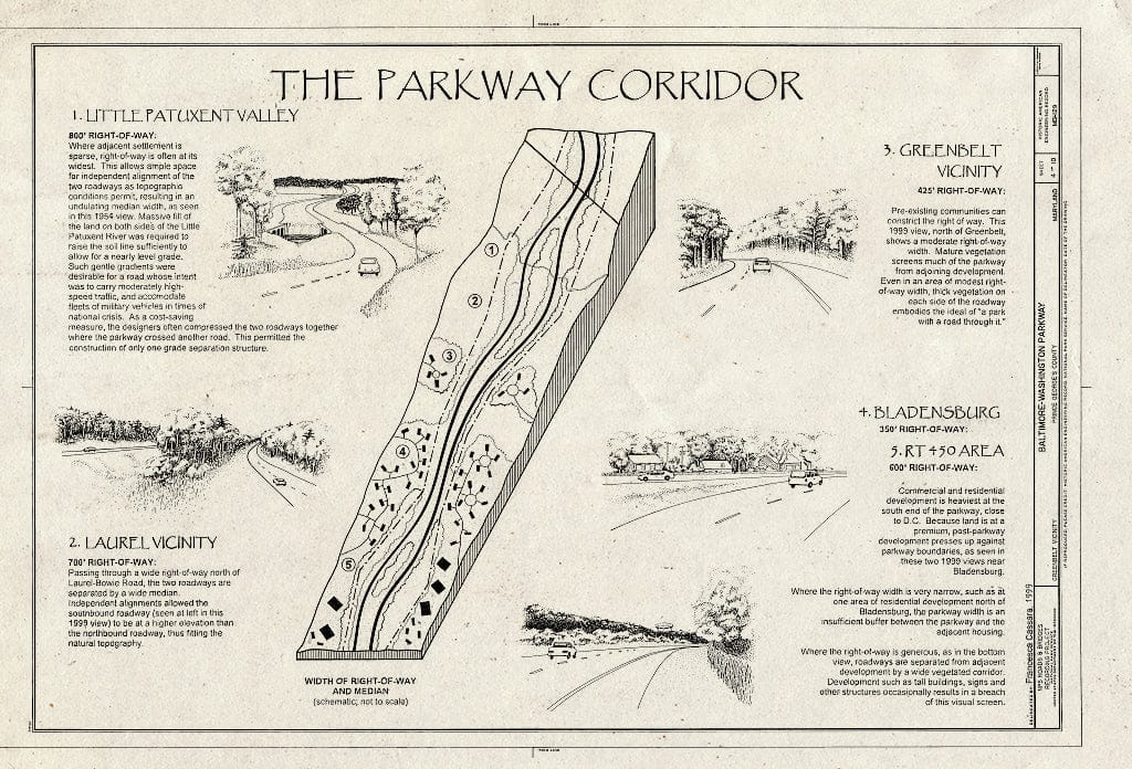 Blueprint The Parkway Corridor - Baltimore-Washington Parkway, Greenbelt, Prince George's County, MD