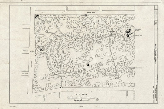 Blueprint HABS MO,96-SALU,46- (Sheet 2 of 4) - Tower Grove Park, 4255 Arsenal Street, Saint Louis, Independent City, MO
