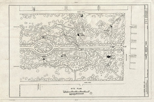 Blueprint HABS MO,96-SALU,46- (Sheet 4 of 4) - Tower Grove Park, 4255 Arsenal Street, Saint Louis, Independent City, MO