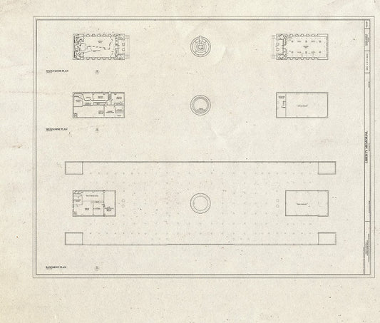 Blueprint HABS MO-1936 (Sheet 4 of 19) - Liberty Memorial, 100 West Twenty-Sixth Street, Kansas City, Jackson County, MO