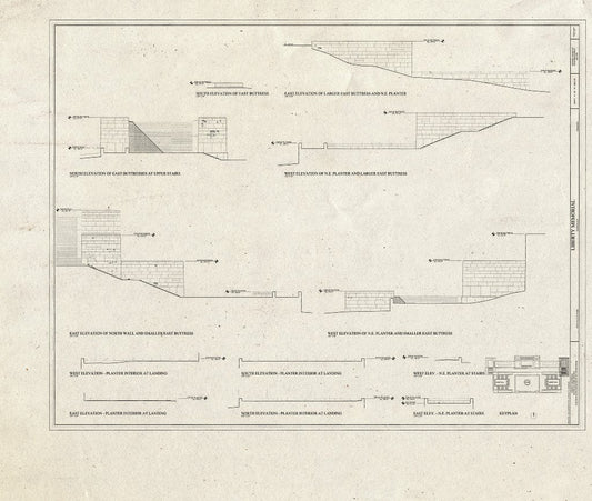 Blueprint HABS MO-1936 (Sheet 14 of 19) - Liberty Memorial, 100 West Twenty-Sixth Street, Kansas City, Jackson County, MO