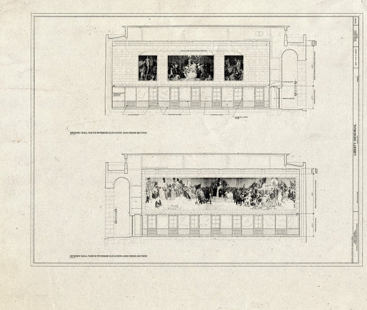 Blueprint HABS MO-1936 (Sheet 18 of 19) - Liberty Memorial, 100 West Twenty-Sixth Street, Kansas City, Jackson County, MO