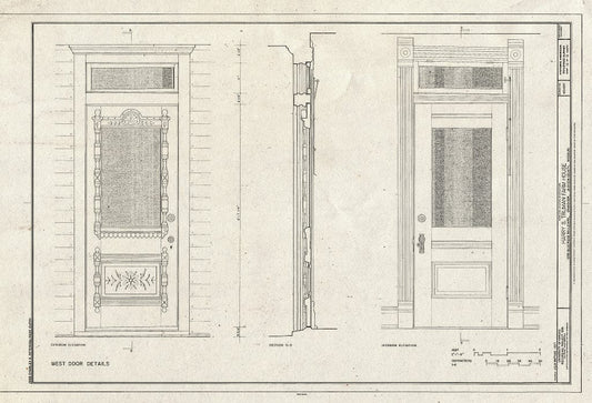 Blueprint HABS MO-1937 (Sheet 12 of 12) - Harry S. Truman Farm Home, 12302 Blue Ridge Boulevard, Grandview, Jackson County, MO