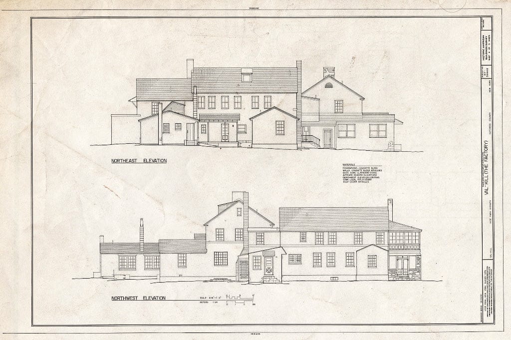 Blueprint HABS NY,14-HYP,8B- (Sheet 4 of 5) - Val-Kill, Factory, State Route 9G, Hyde Park, Dutchess County, NY